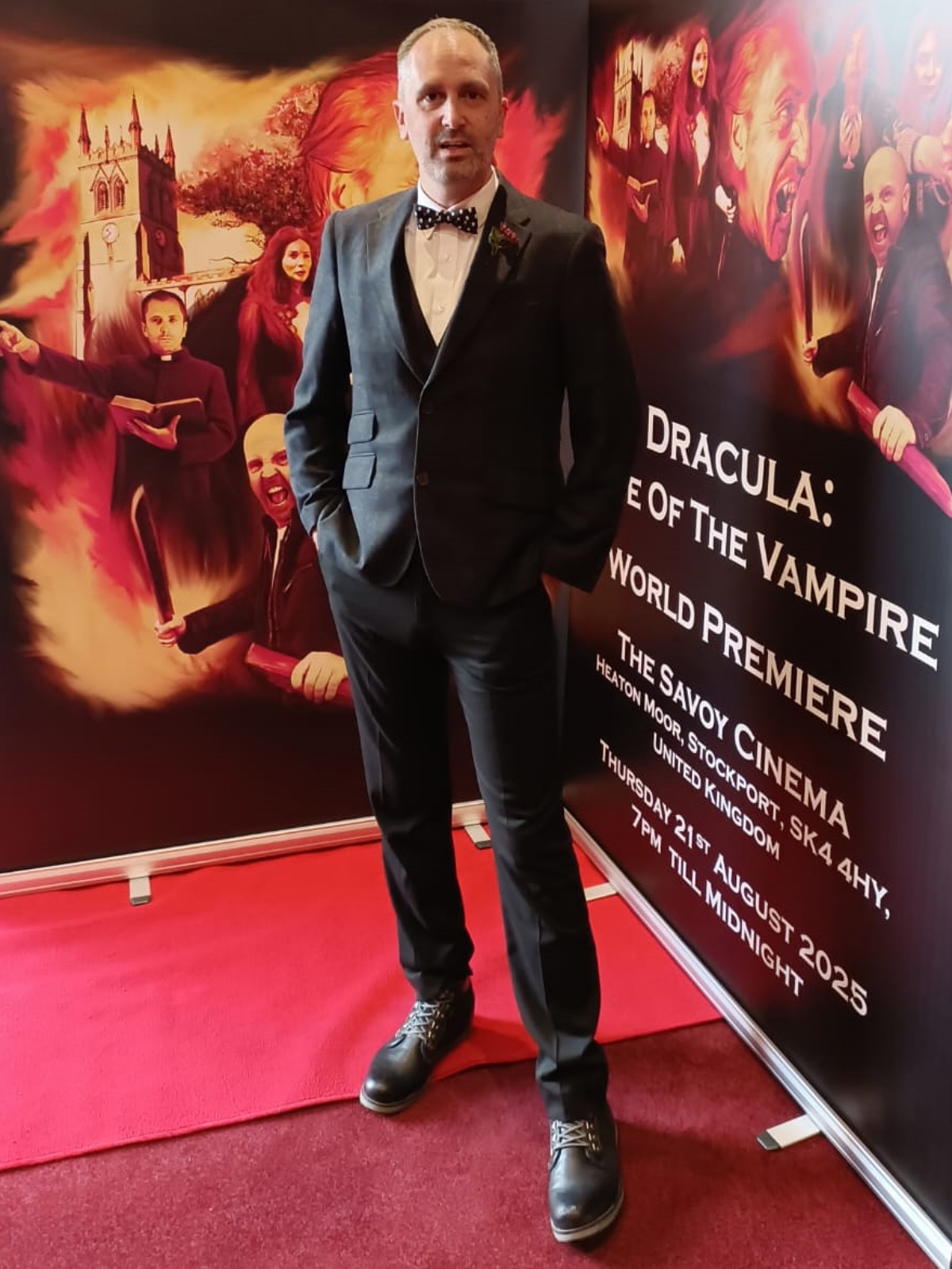 Nathan Head at the Dracula Premiere